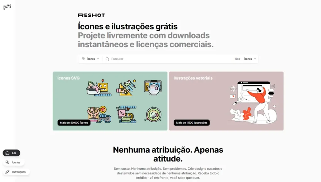 Veja alguns dos bancos de ilustrações gratuitos e de ícones grátis que você usar em seus projetos de ilustração, seja pessoal ou comercial.