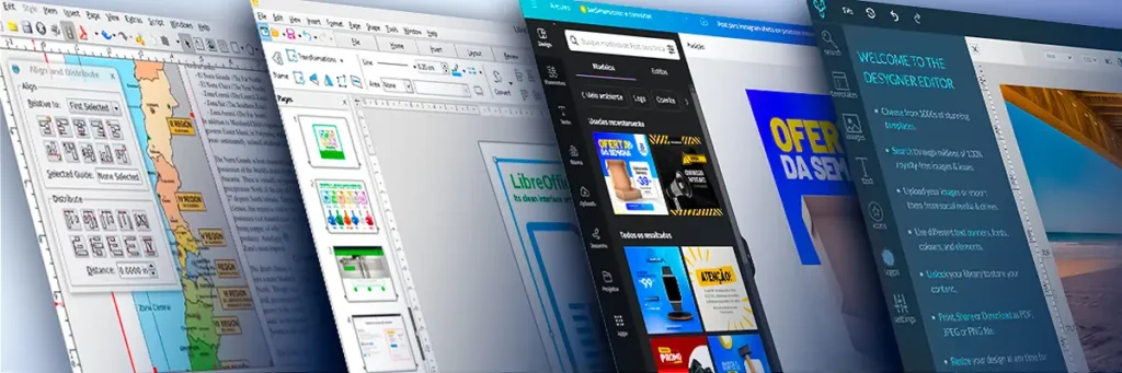 Uma lista dos programas de design gráfico gratuitos mais usados por quem não quer pagar para fazer suas criações ou desenvolver projetos.