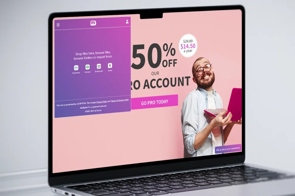 Aprenda a enviar arquivos grandes por e-mail de maneira simples, rápida e segura para seus clientes ou colaboradores.