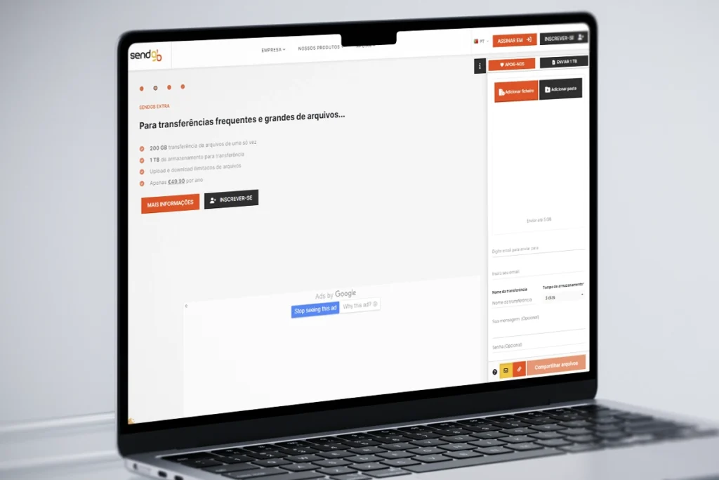 Aprenda a enviar arquivos grandes por e-mail de maneira simples, rápida e segura para seus clientes ou colaboradores.