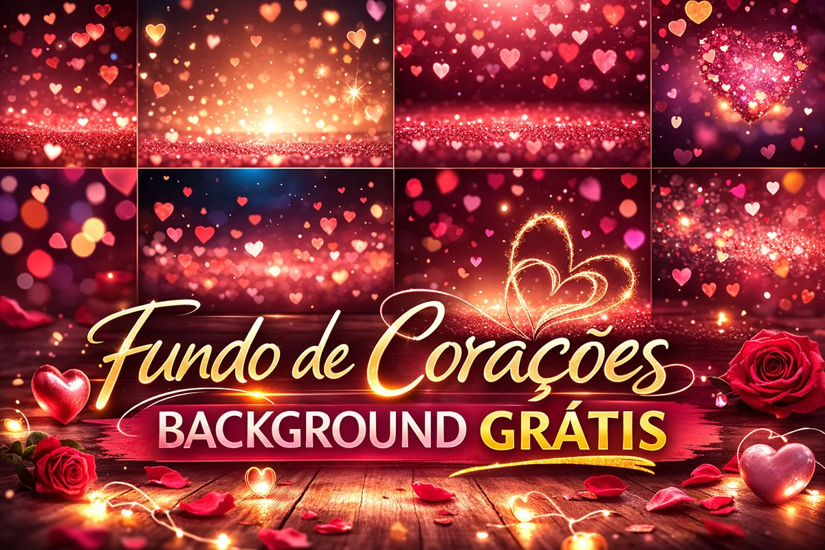 red-hearts background