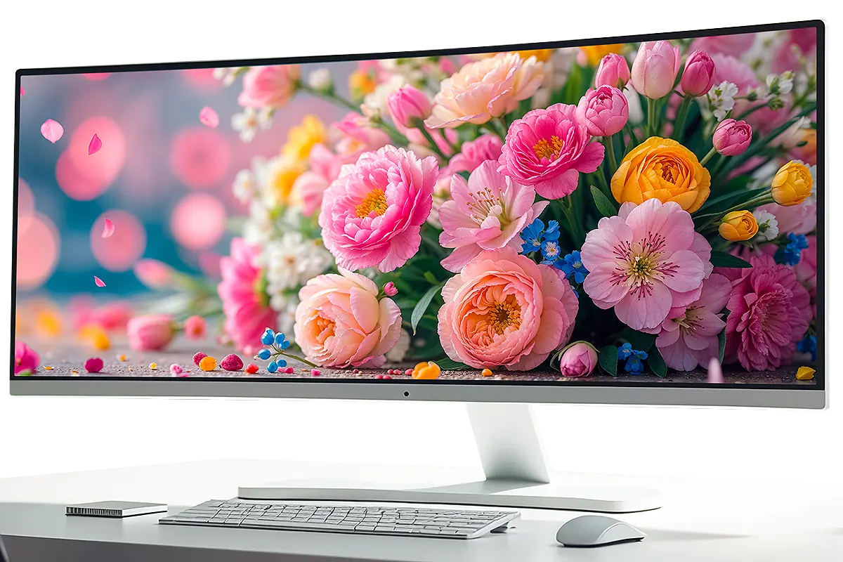 Wallpaper de Flores ultrawide